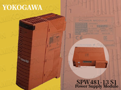 تحسين الأتمتة الصناعية باستخدام وحدة تزويد الطاقة YOKOGAWA SPW481-13 S1