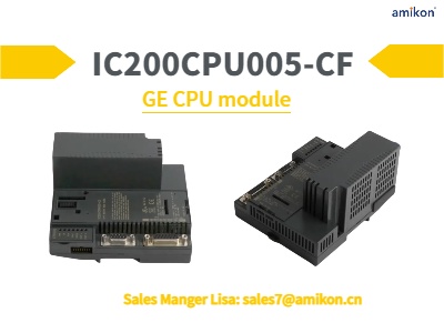 وحدة المعالجة المركزية IC200CPU005-CF GE
