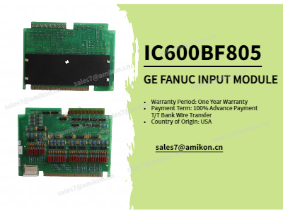 GE FANUC | GE SIX 6 | IC600BF805