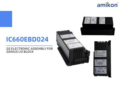 IC660EBD024 GE Electronic Assembly for Genius I/O Block